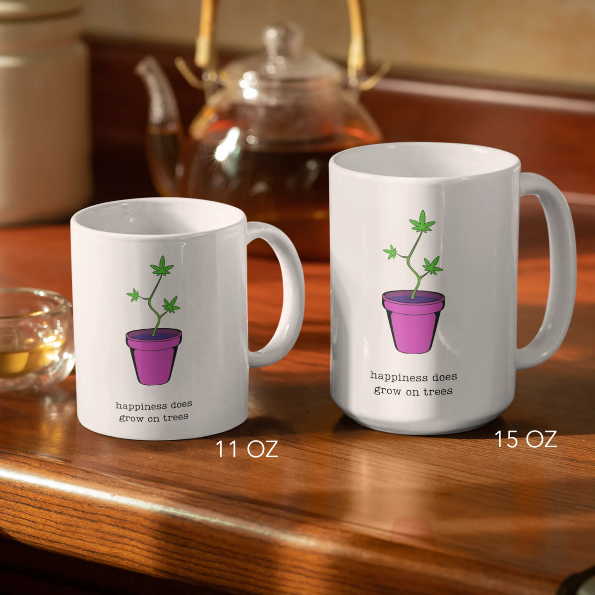 Happiness Does Grow on Trees Coffee Mug