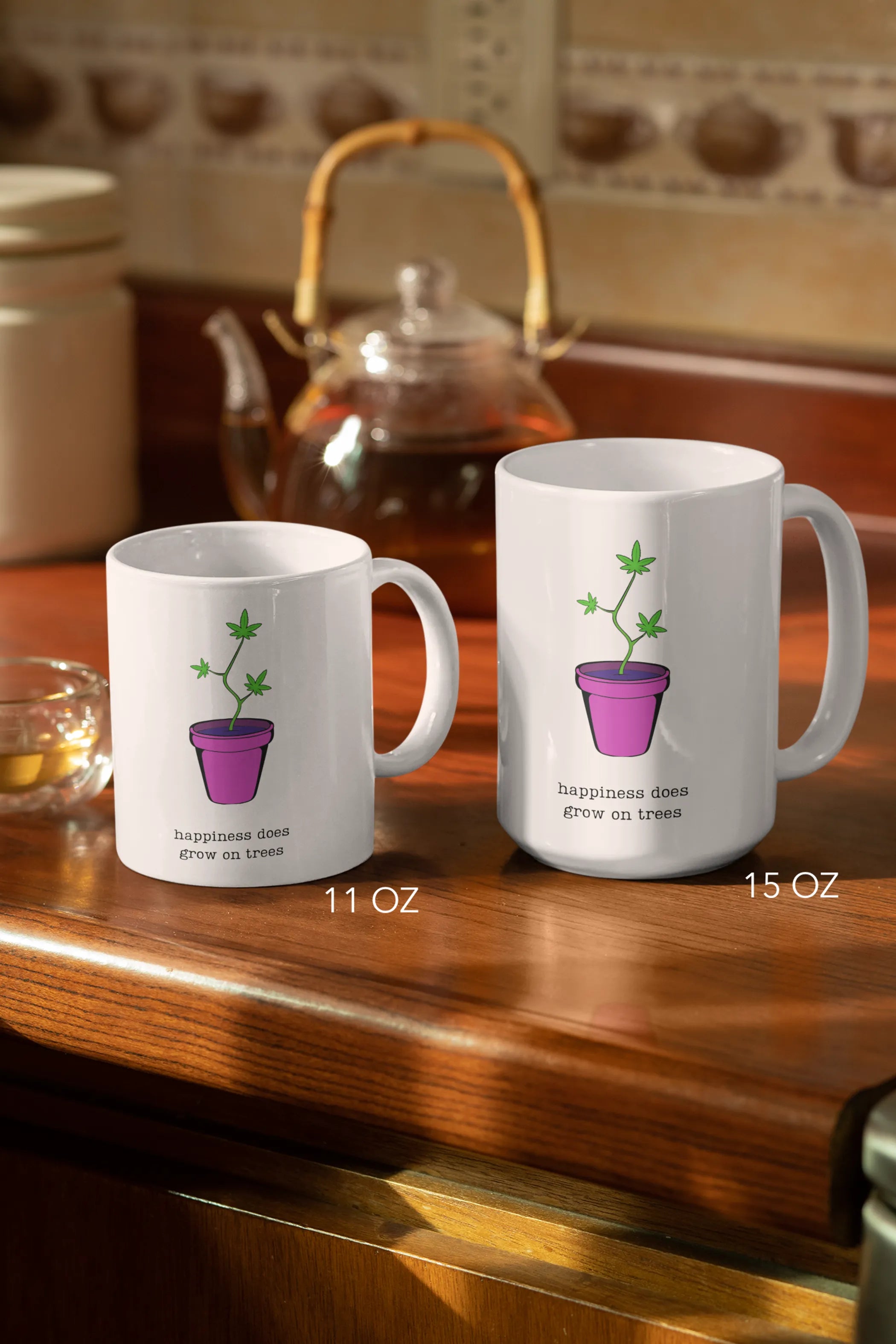 Happiness Does Grow on Trees Coffee Mug