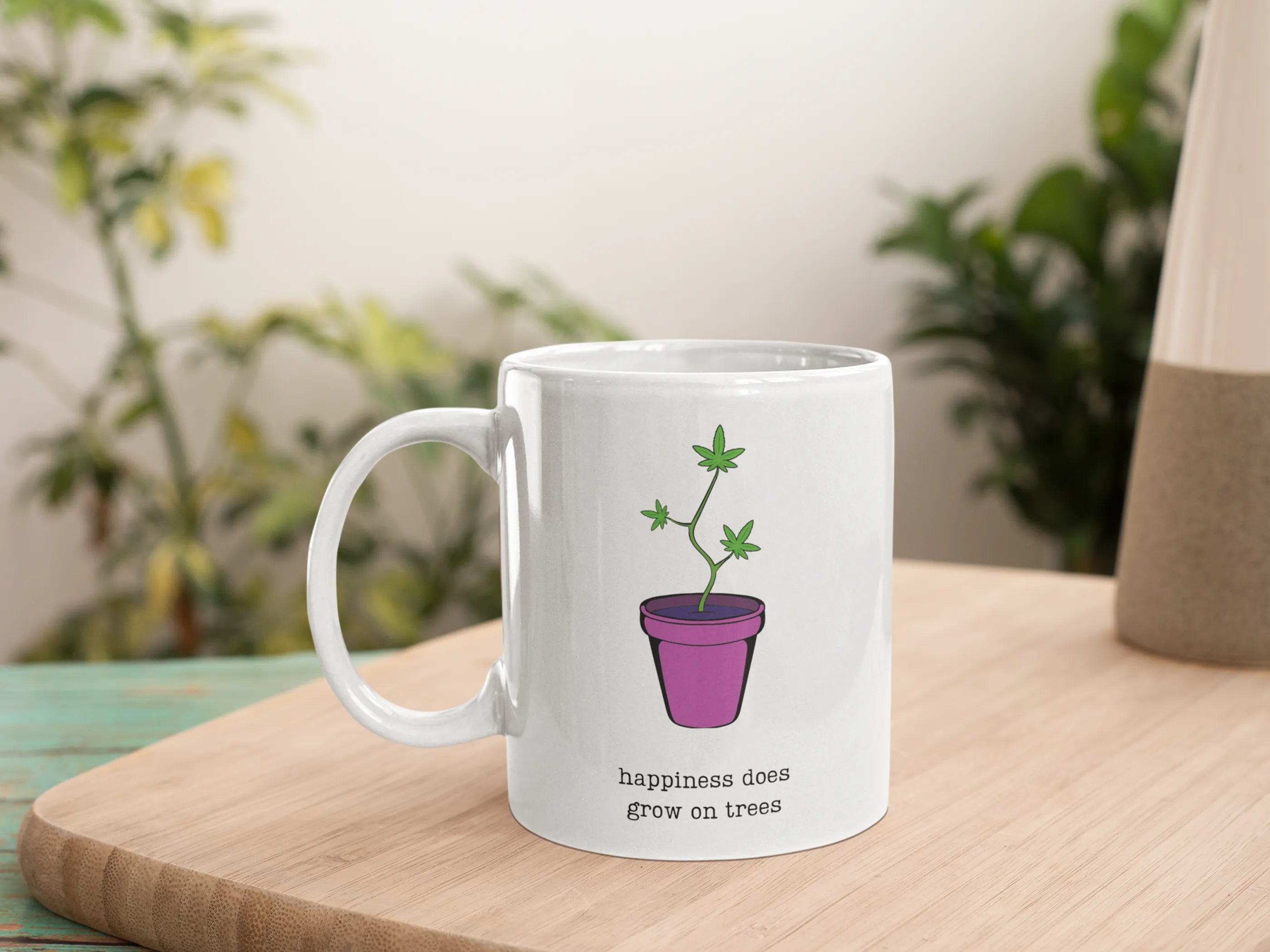 Happiness Does Grow on Trees Coffee Mug