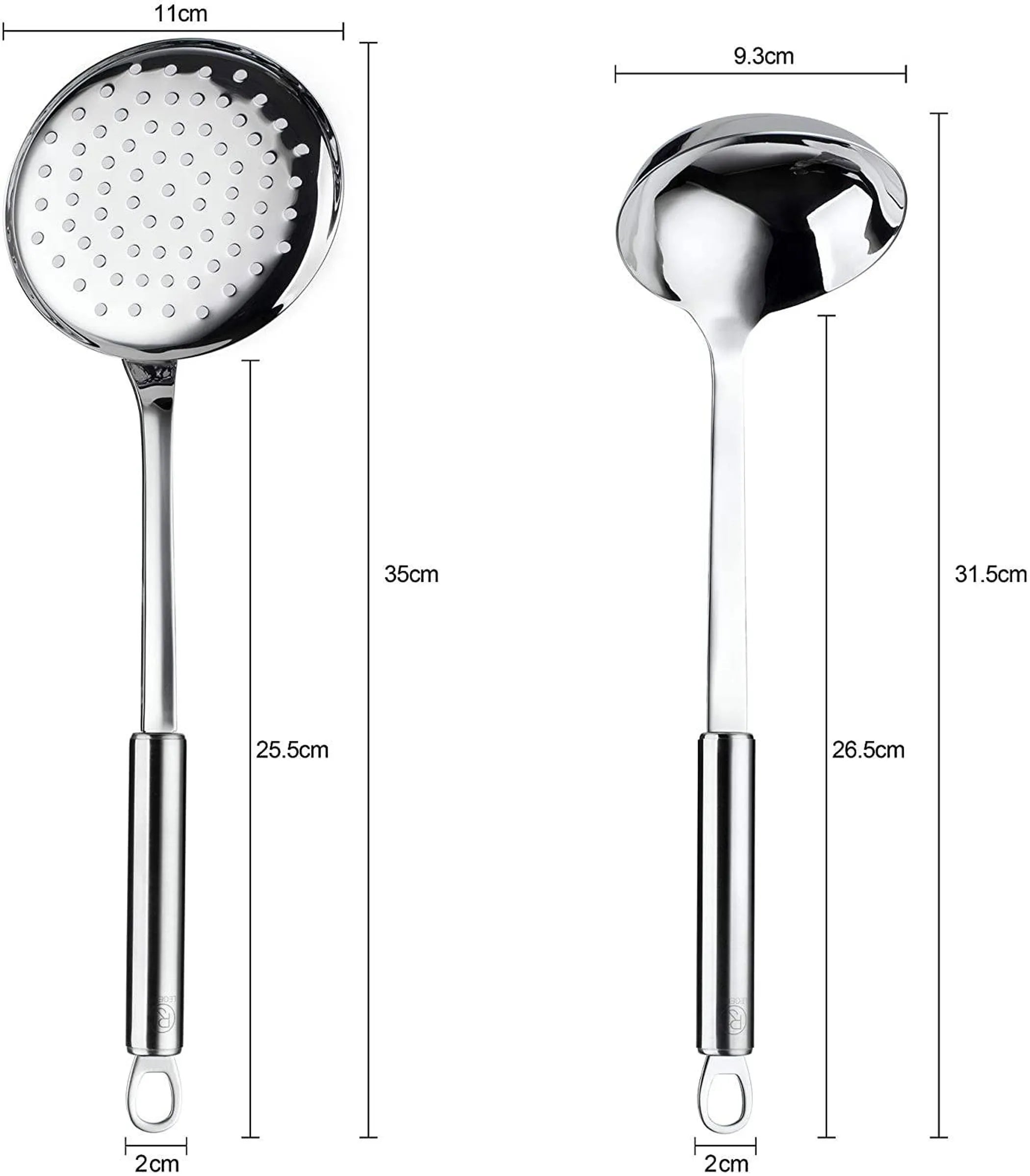 RJ Legend Cooking Gifts - Serving Spoons Utensil Set