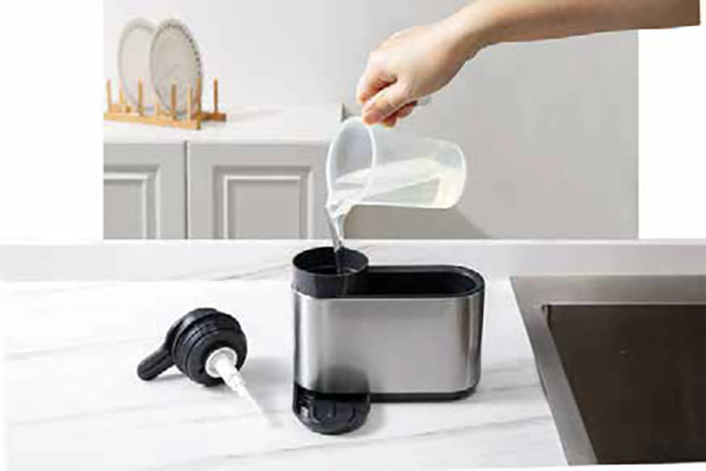Kitchen Sink Caddy with Pump