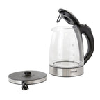 Better Chef 1500W 7-Cup Cordless Electric Borosilicate Glass Kettle with 360 Degree Swivel Base
