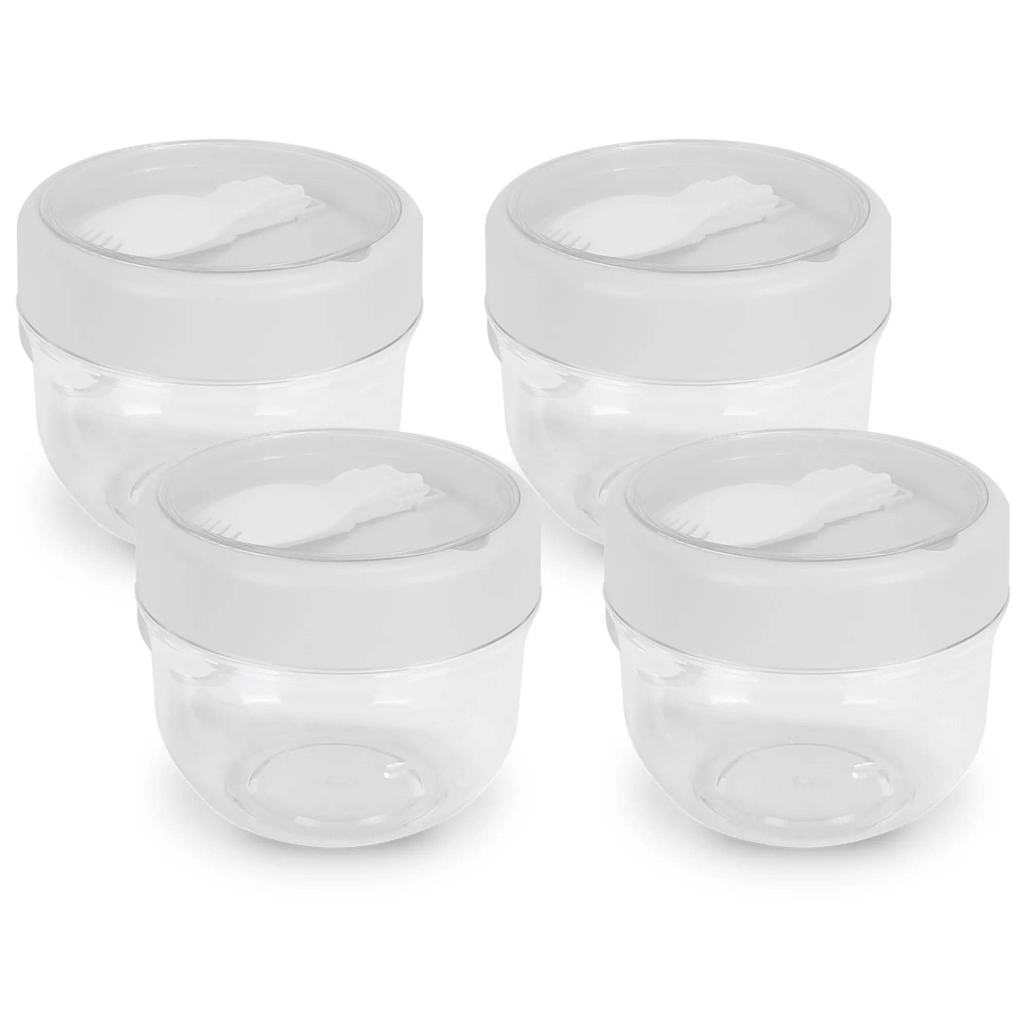 4Pcs Overnight Oats Containers