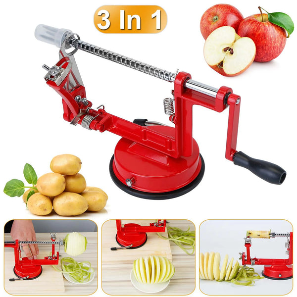 3In 1 Apple Peeler Manual Rotation Potato Fruit Core