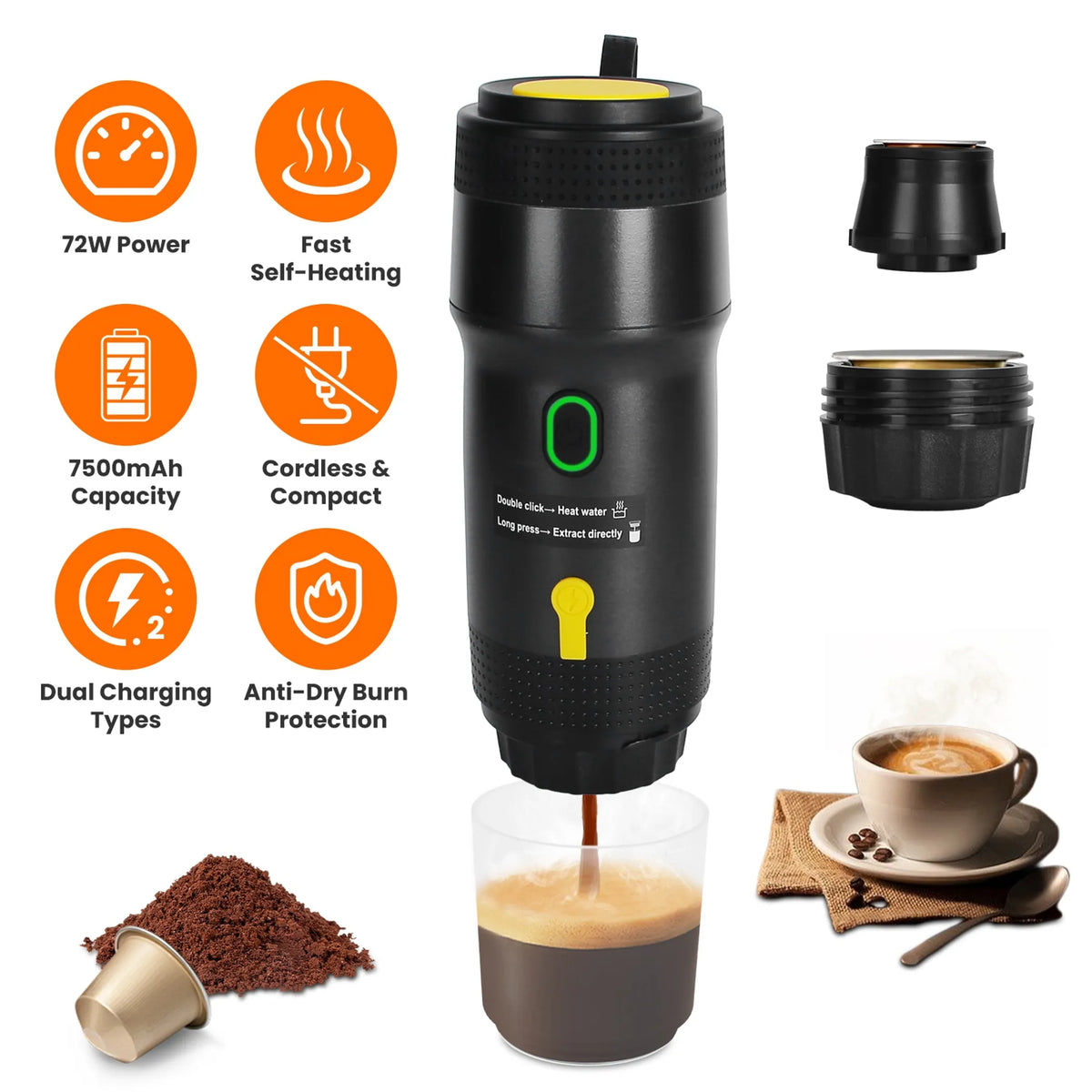 Portable Electric Espresso Machine