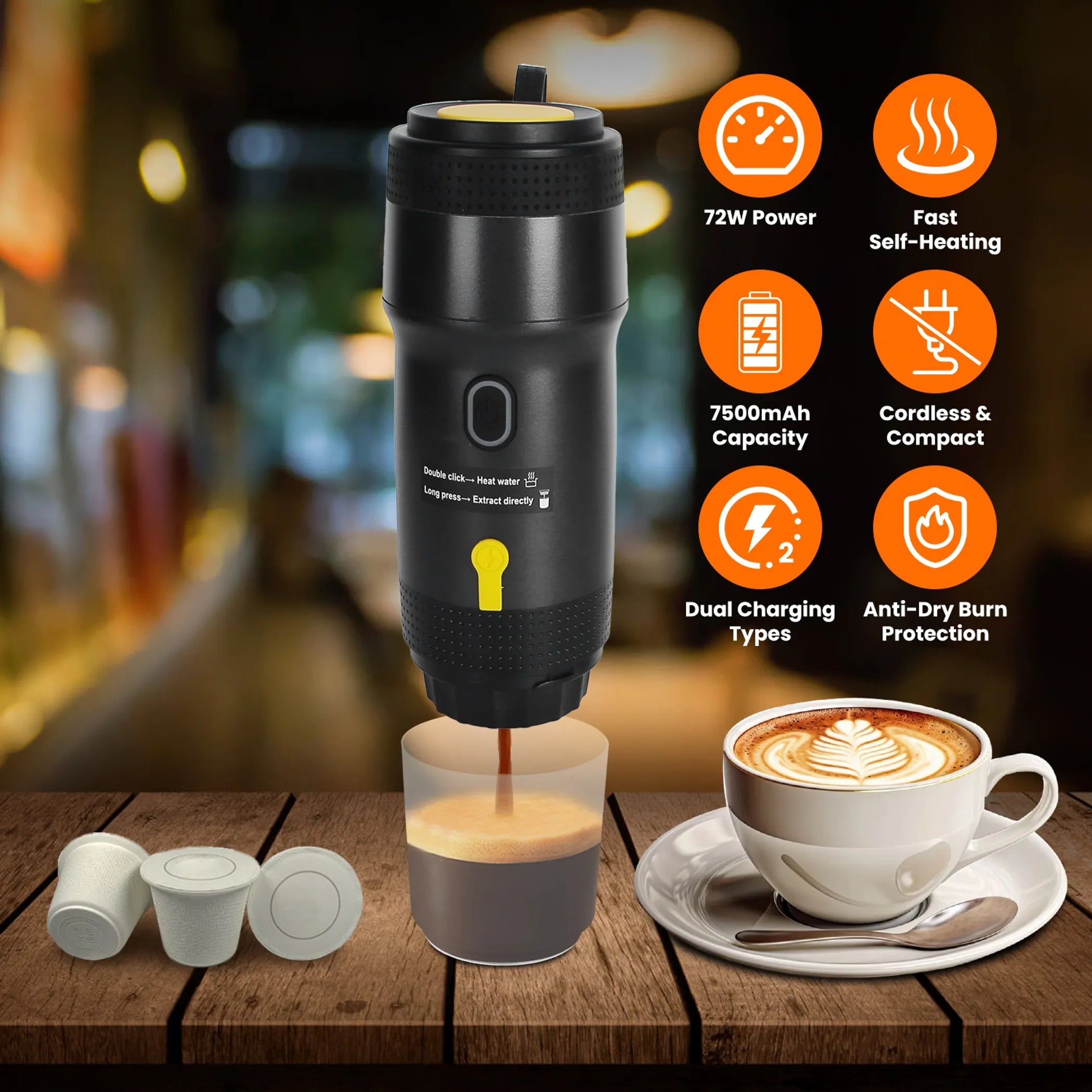 Portable Electric Espresso Machine