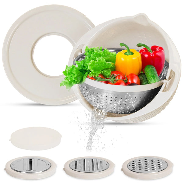 Multifunctional Mixing Bowl with Lid Set