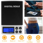 iMounTEK Digital Scale 1000g x 0.1g Pocket Electronic Kitchen Scale