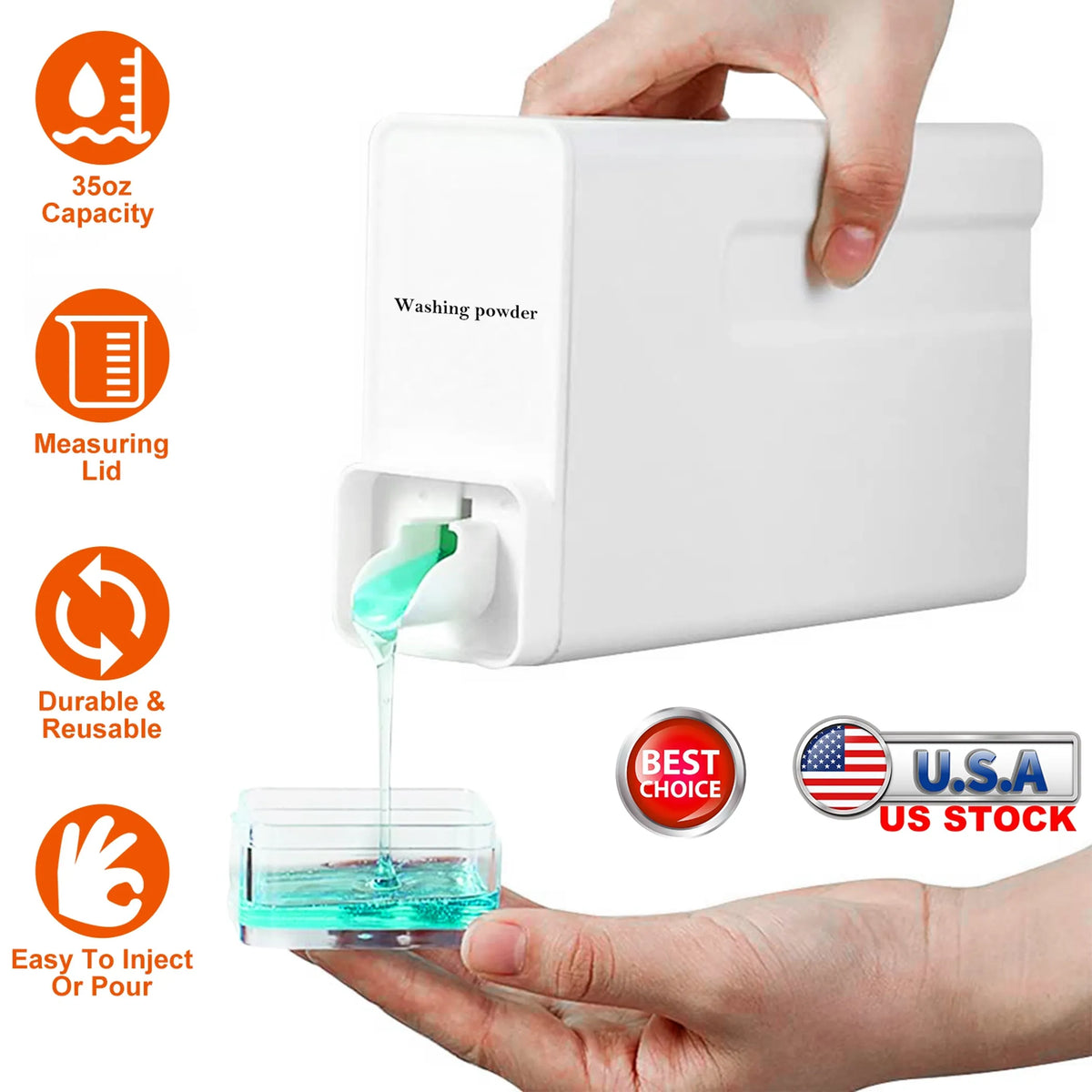 35oz Laundry Detergent Dispenser