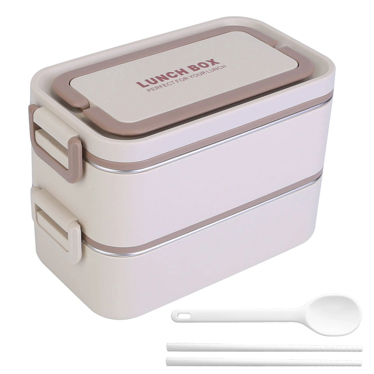 Bento Lunch Box 3 Stackable Food
