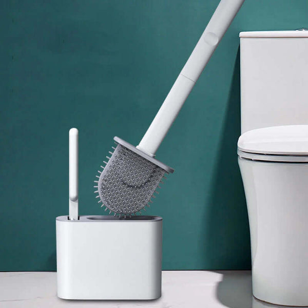 Silicone Toilet Brush Set