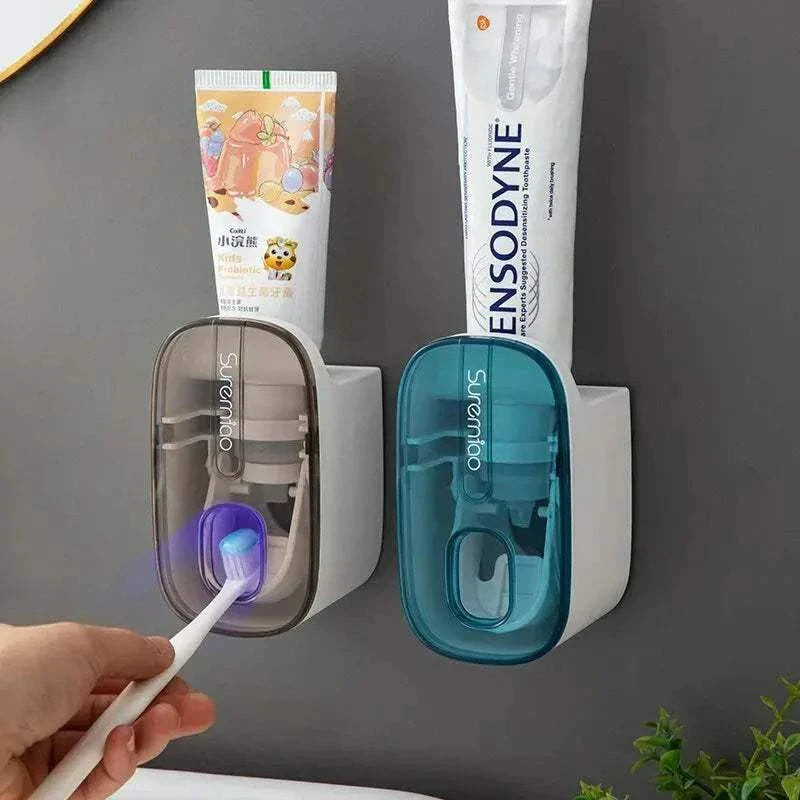 Automatic Toothpaste Dispenser – Wall Mounted Toothpaste Squeezer