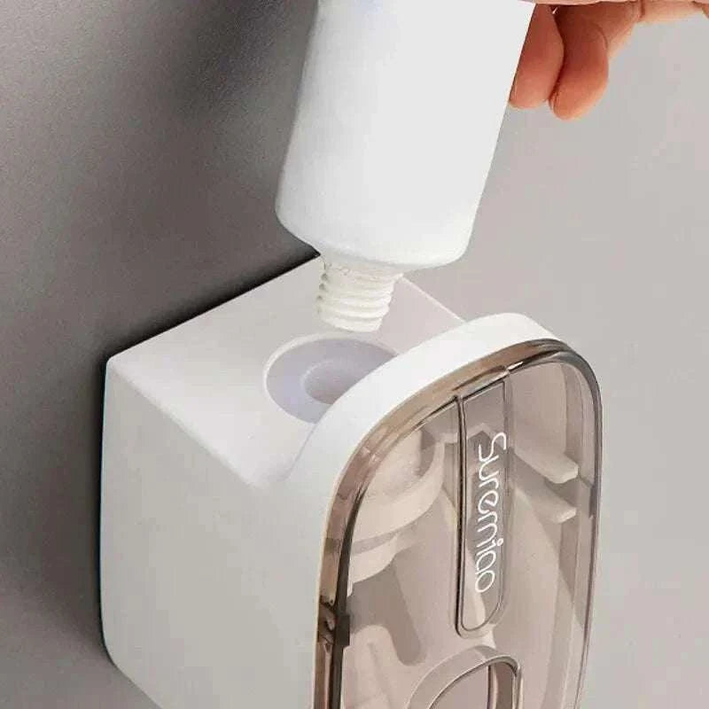 Automatic Toothpaste Dispenser – Wall Mounted Toothpaste Squeezer